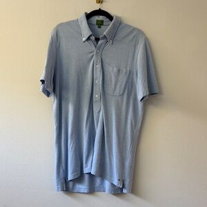 Sid Madhburn blue golf polo